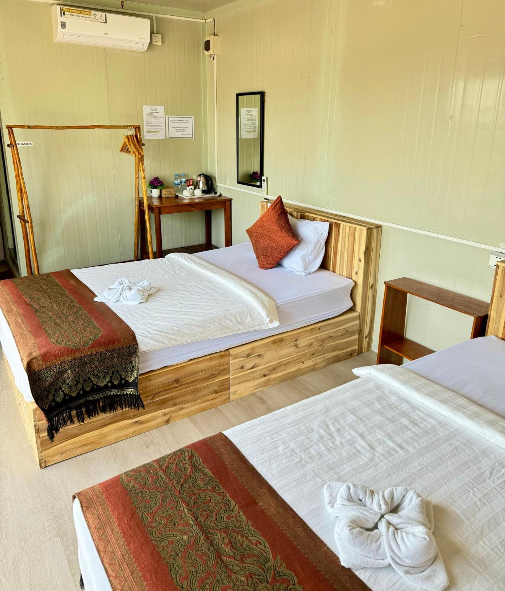 Naroth Beach Bungalow Prek Svay Village Kültér fotó